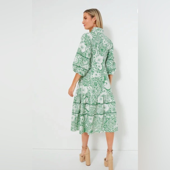 Tuckernuck Hyacinth House Hillsborough Midi Dress NWT - Picture 3 of 16